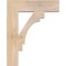 Ekena Millwork Merced Block Smooth Bracket, Douglas Fir, 3 1/2"W x 16"D x 20"H BKT04X16X20MRC05SDF - alternate 4